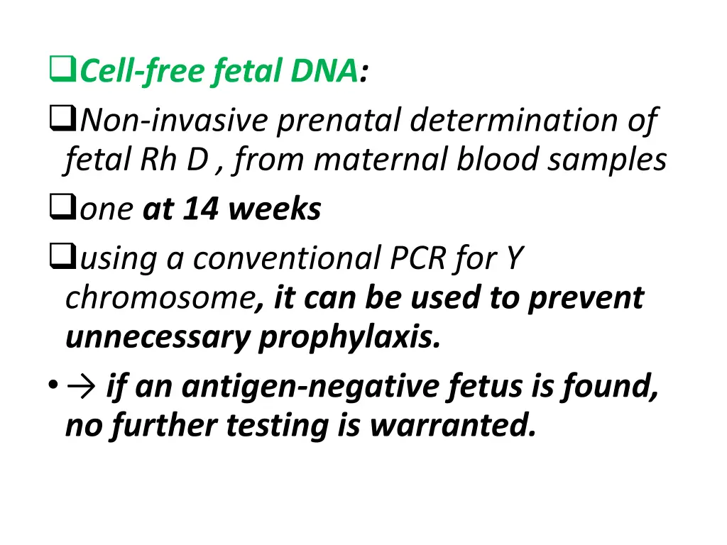 cell free fetal dna non invasive prenatal