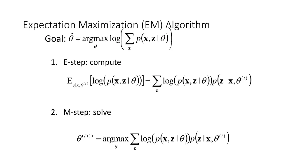 expectation maximization em algorithm 1