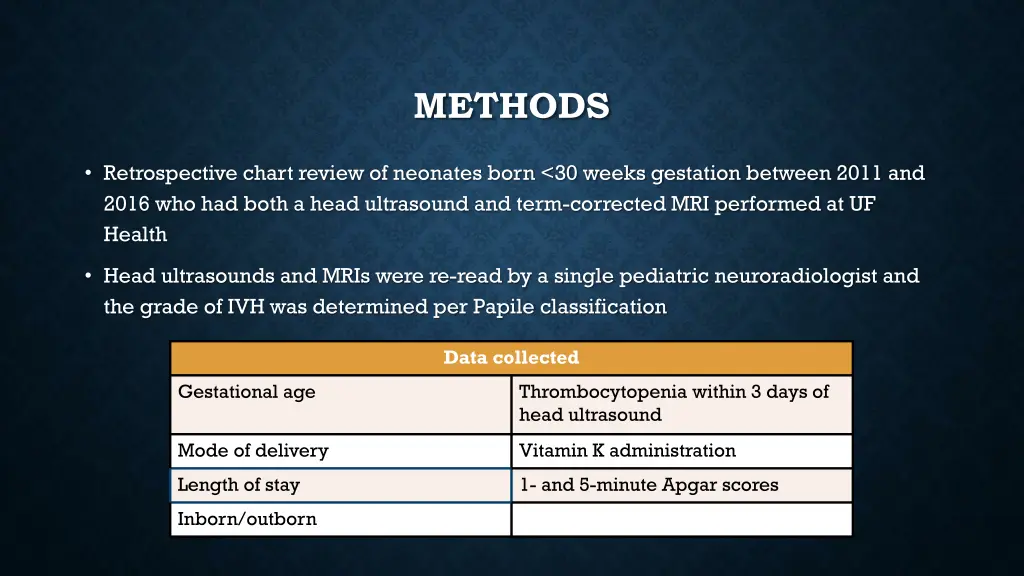 methods