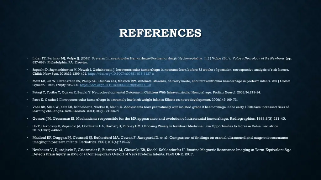 references