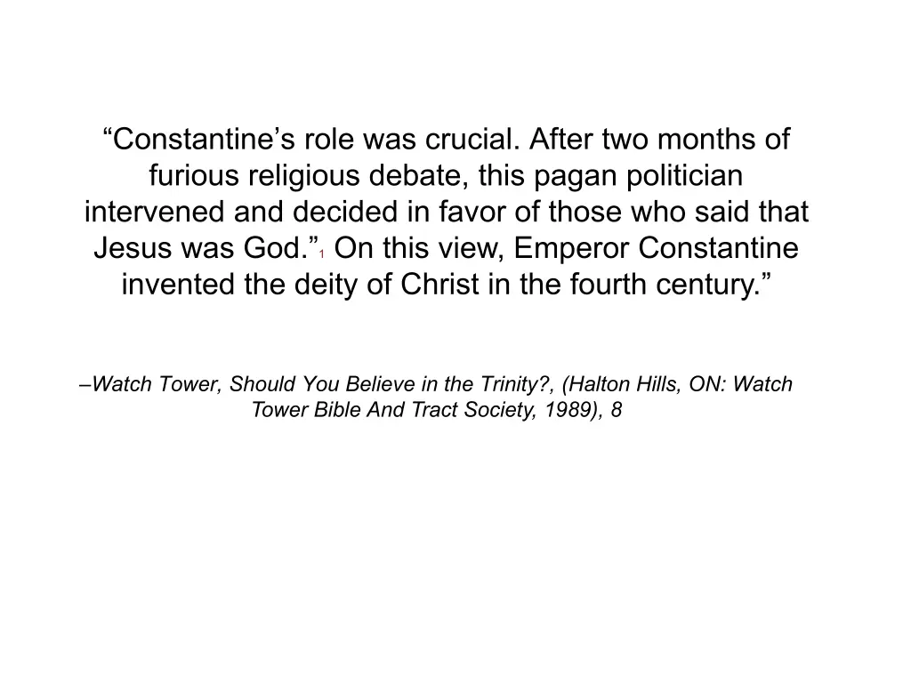 constantine s role was crucial after two months