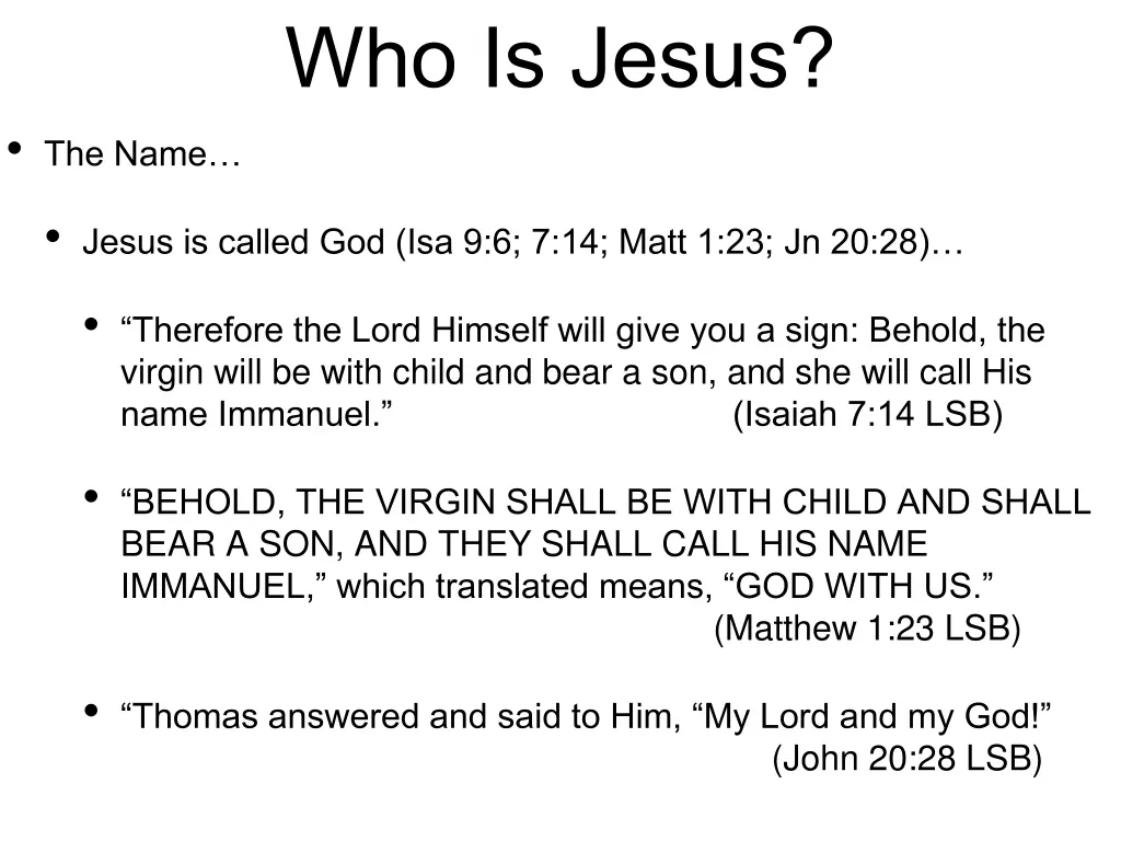 who is jesus 13