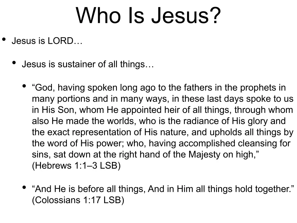 who is jesus 5