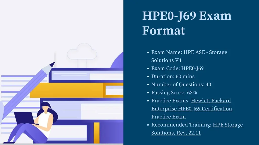 hpe0 j69 exam format