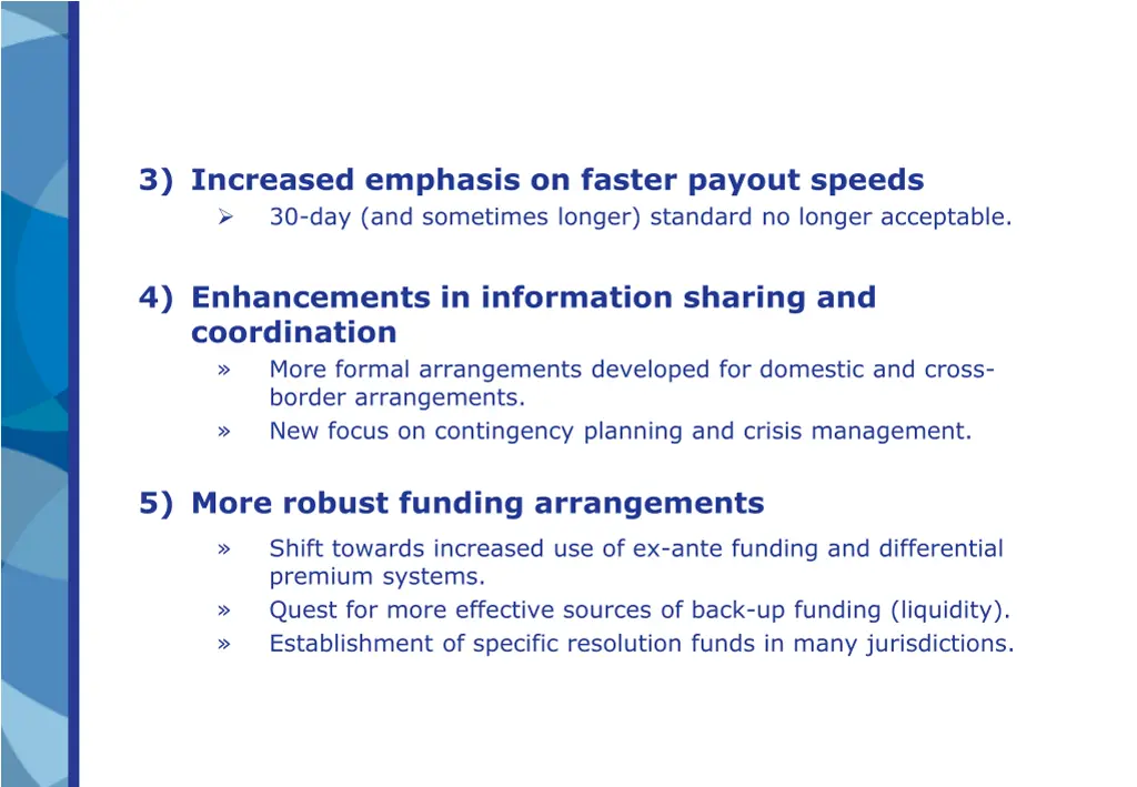 3 increased emphasis on faster payout speeds