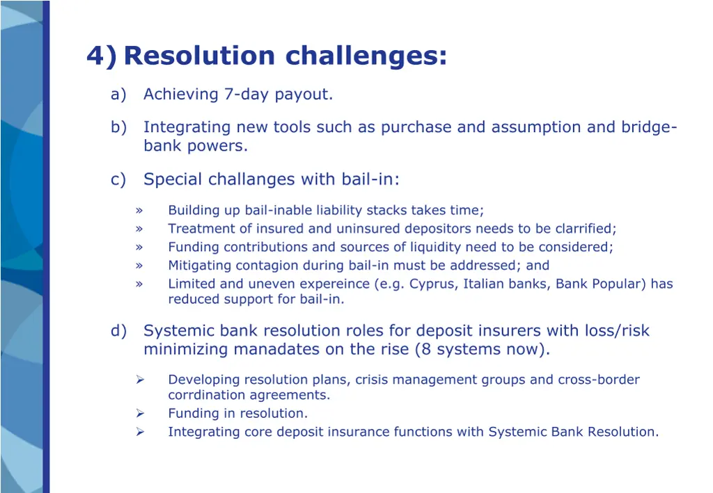 4 resolution challenges