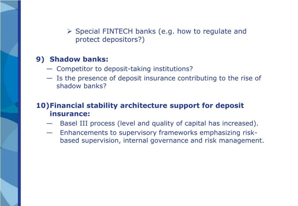 special fintech banks e g how to regulate