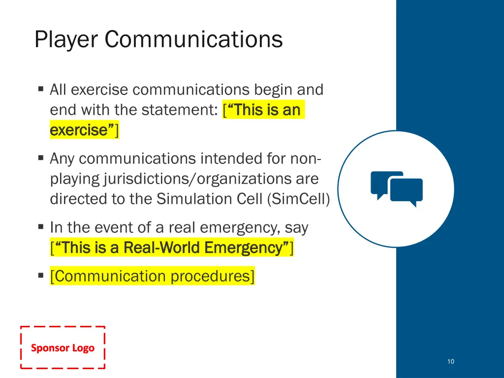 player communications