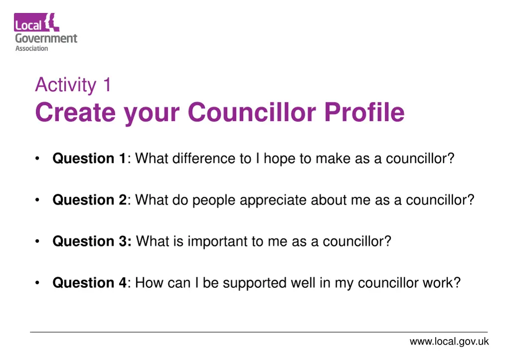 activity 1 create your councillor profile