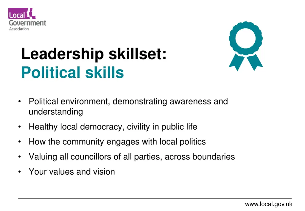 leadership skillset political skills