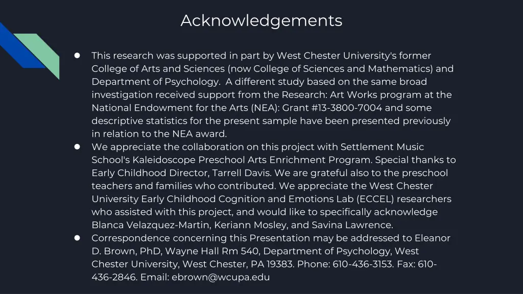 acknowledgements