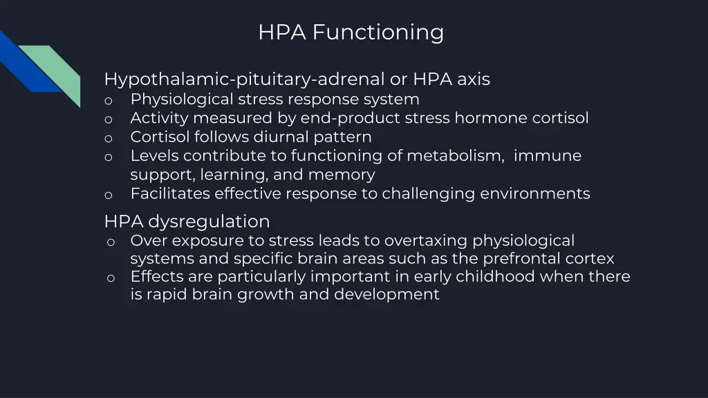 hpa functioning