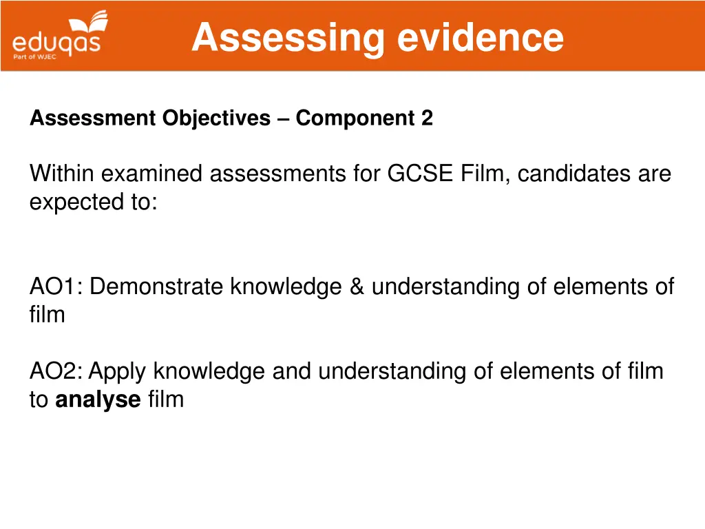 assessing evidence 12