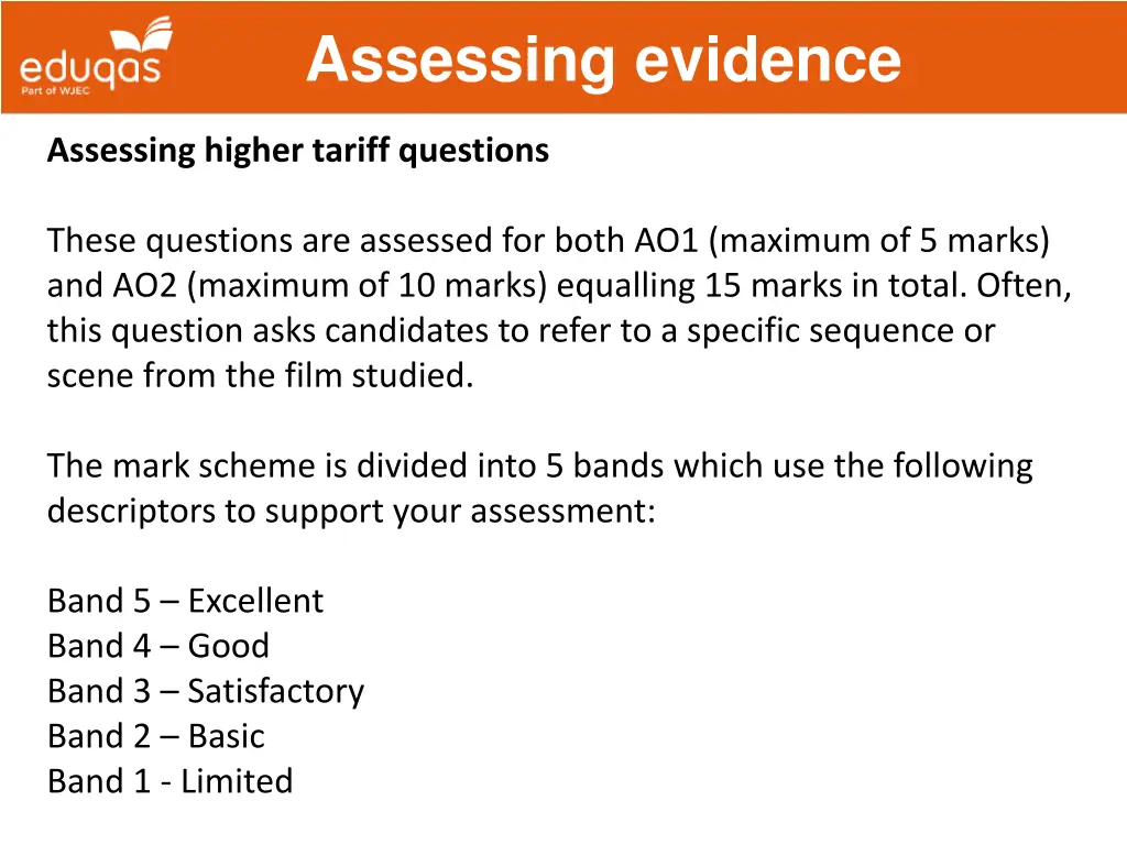 assessing evidence 14