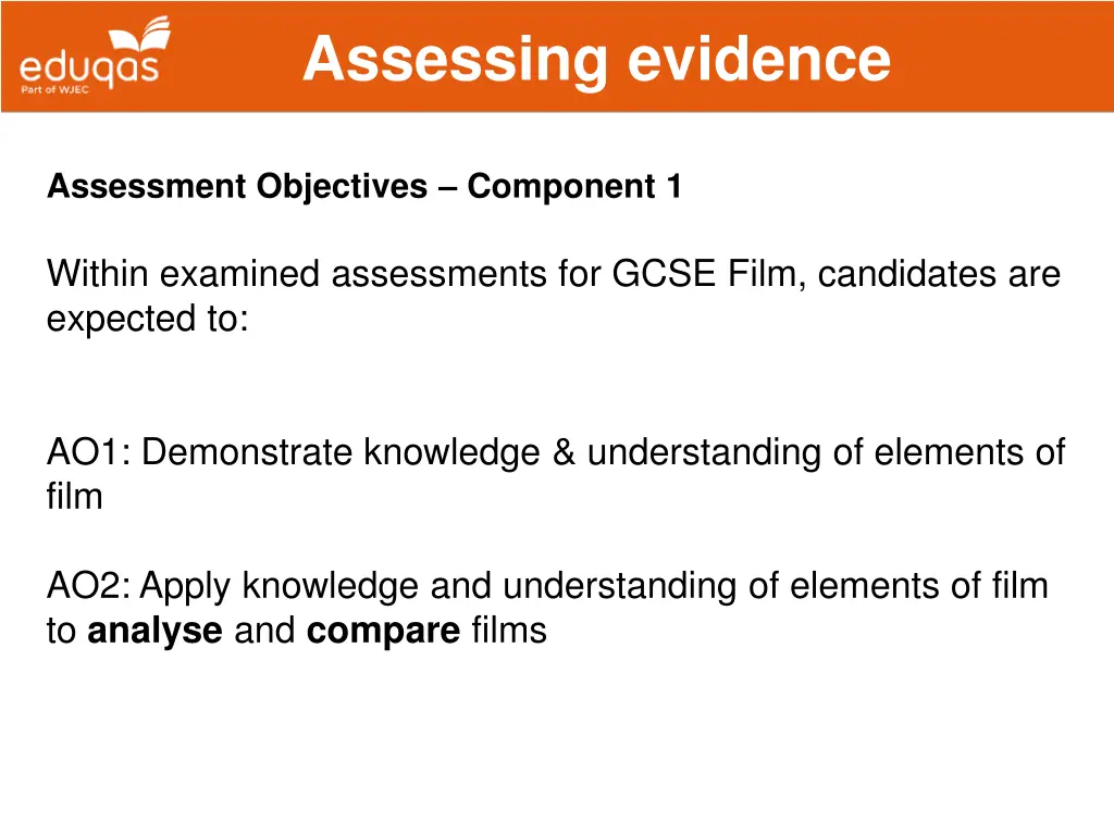 assessing evidence 7