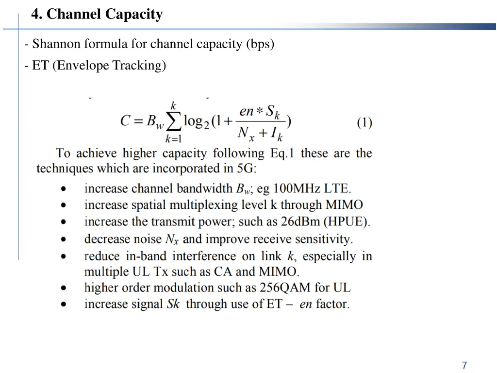 4 channel capacity