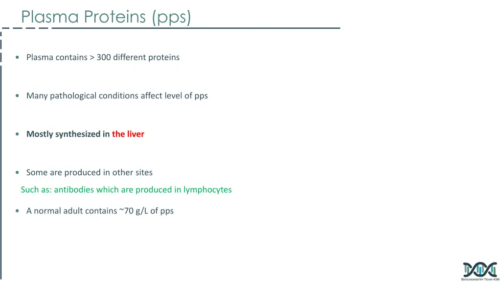 plasma proteins pps