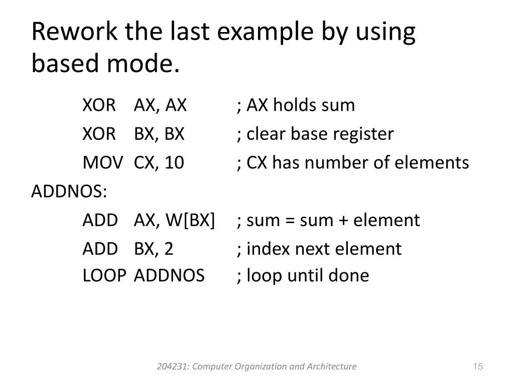 rework the last example by using based mode