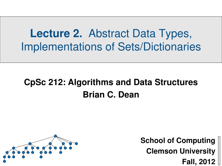 lecture 2 abstract data types implementations