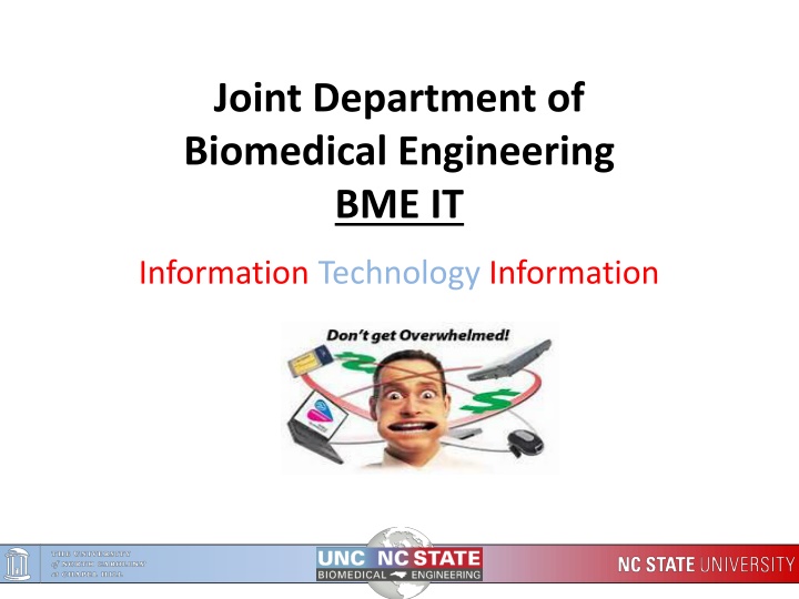 joint department of biomedical engineering bme it