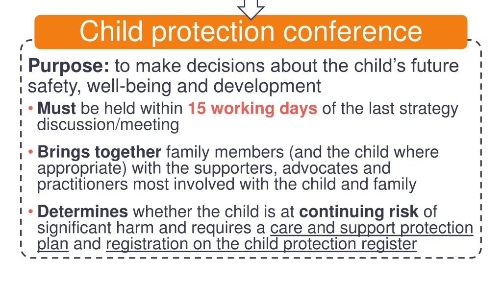 child protection conference 1