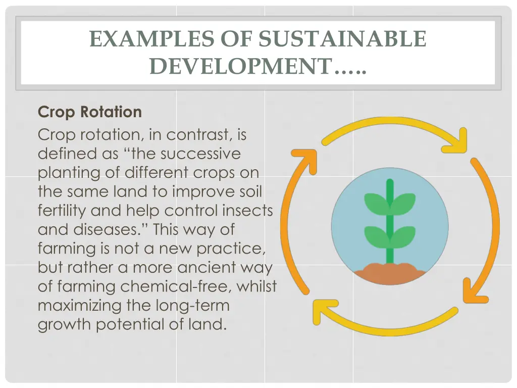 examples of sustainable development 3