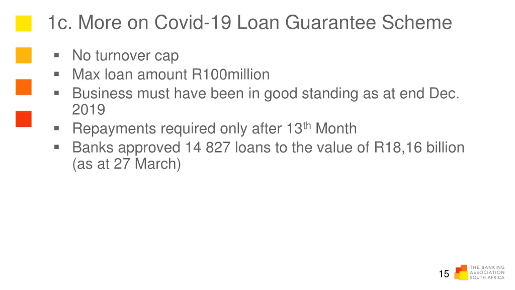 1c more on covid 19 loan guarantee scheme