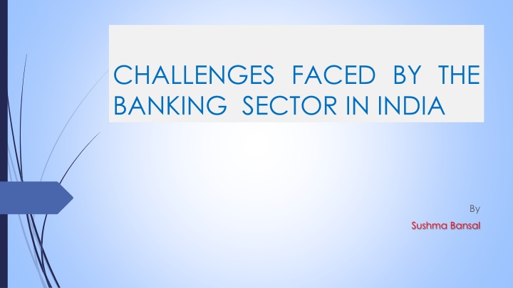 challenges faced by the banking sector in india