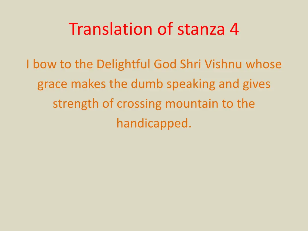 translation of stanza 4