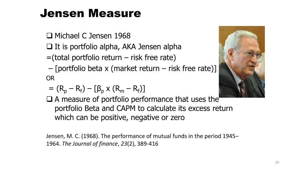 jensen measure