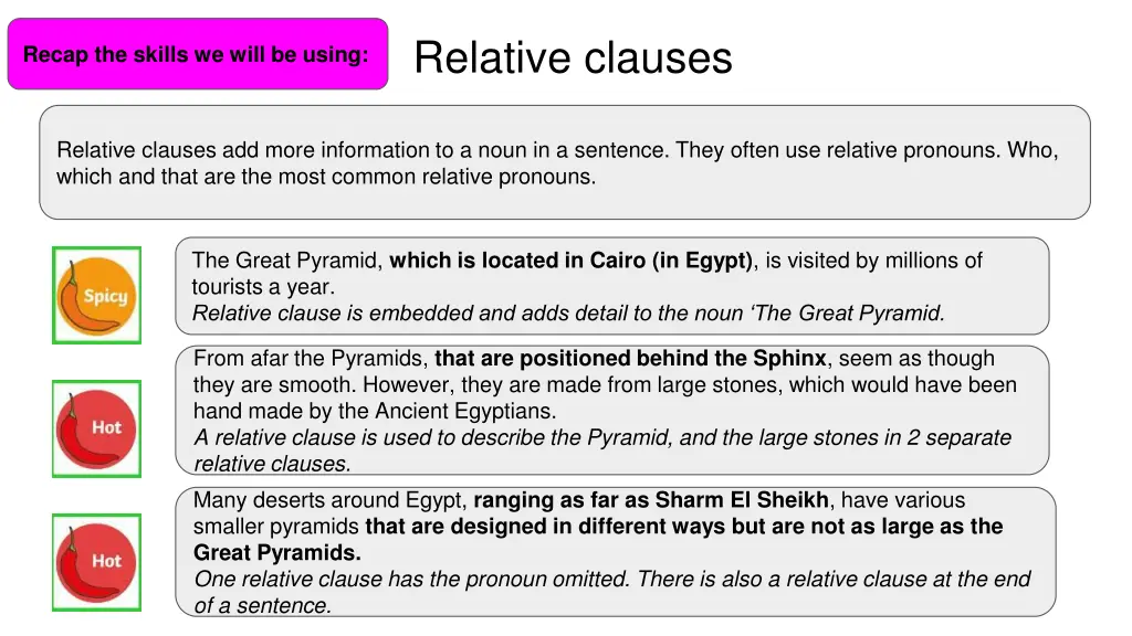 relative clauses