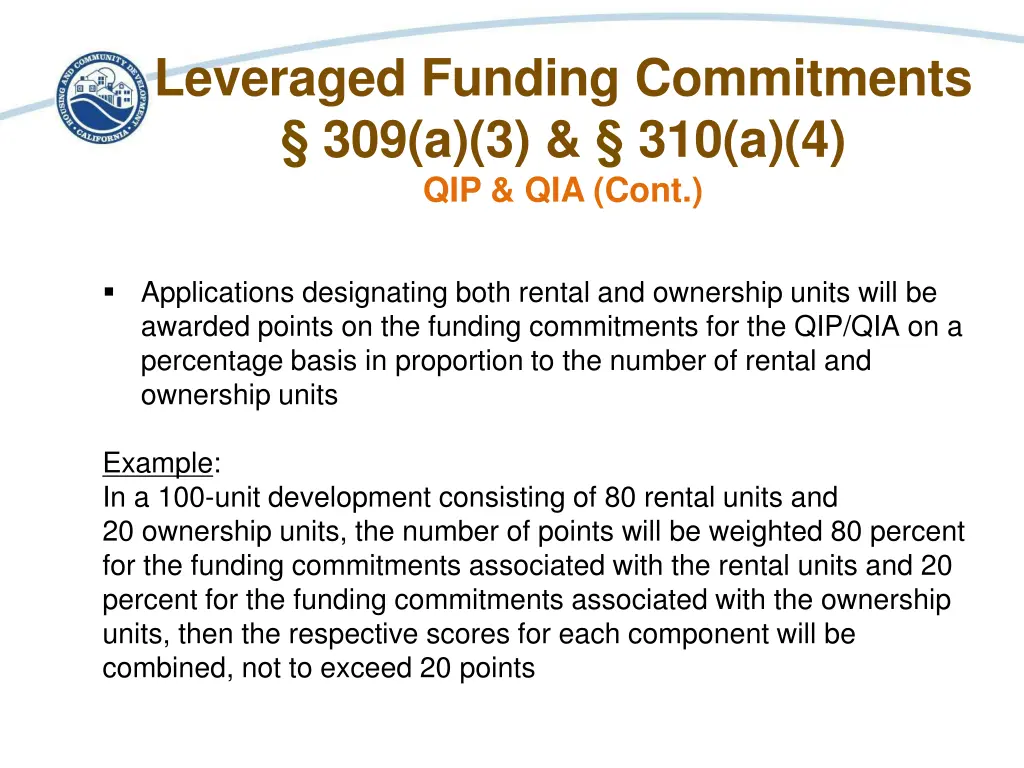 leveraged funding commitments 1