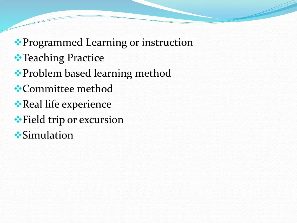 programmed learning or instruction teaching