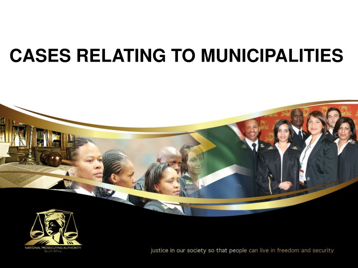 cases relating to municipalities