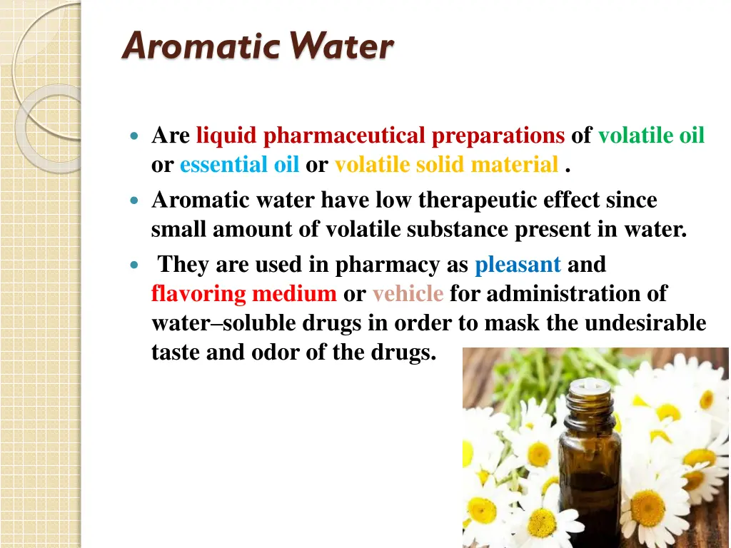 aromatic water 1