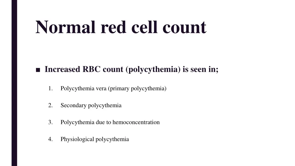 normal red cell count 1