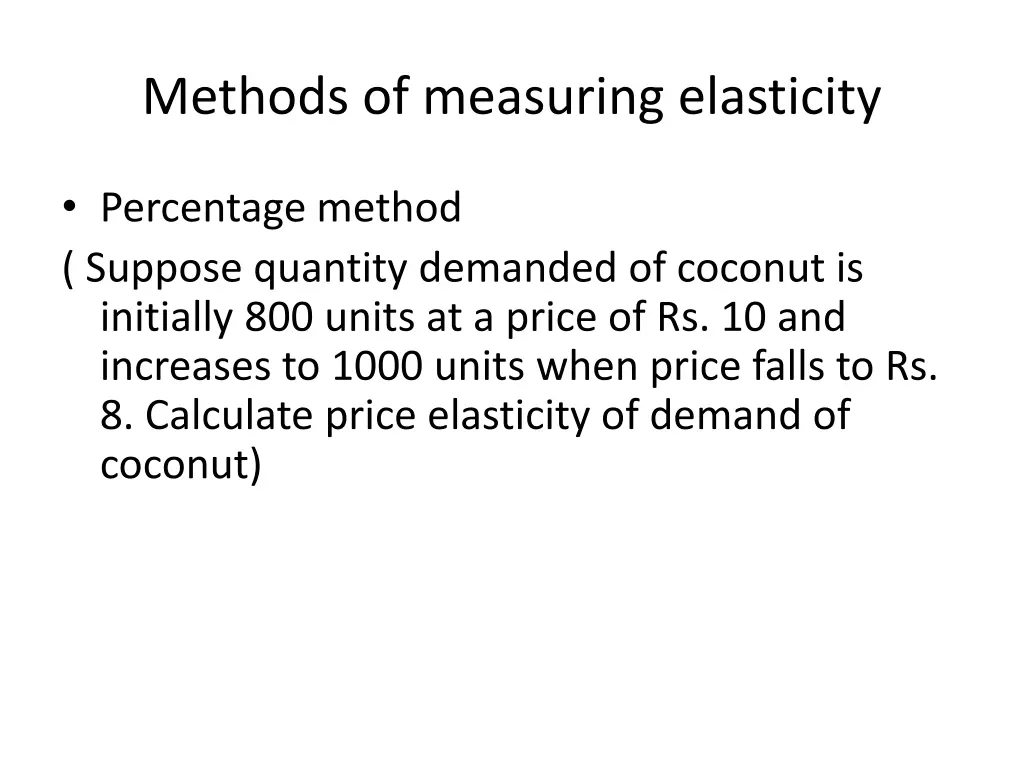 methods of measuring elasticity