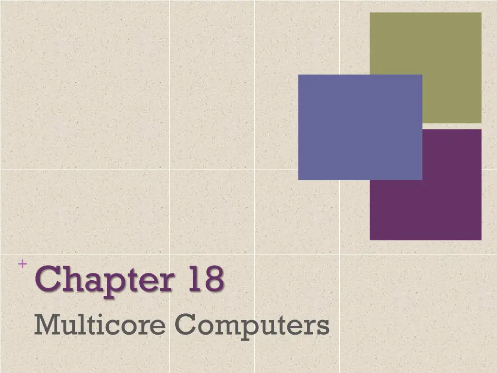 chapter 18 multicore computers