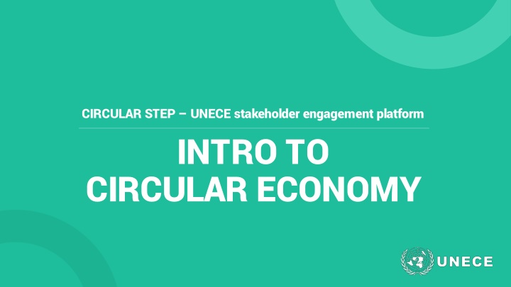 circular step unece stakeholder engagement