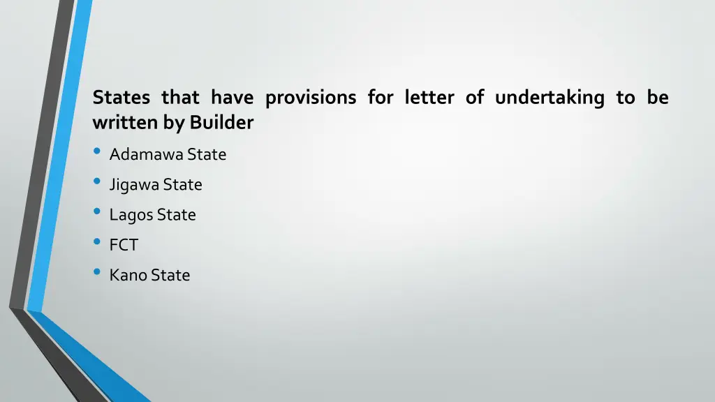 states that have provisions for letter