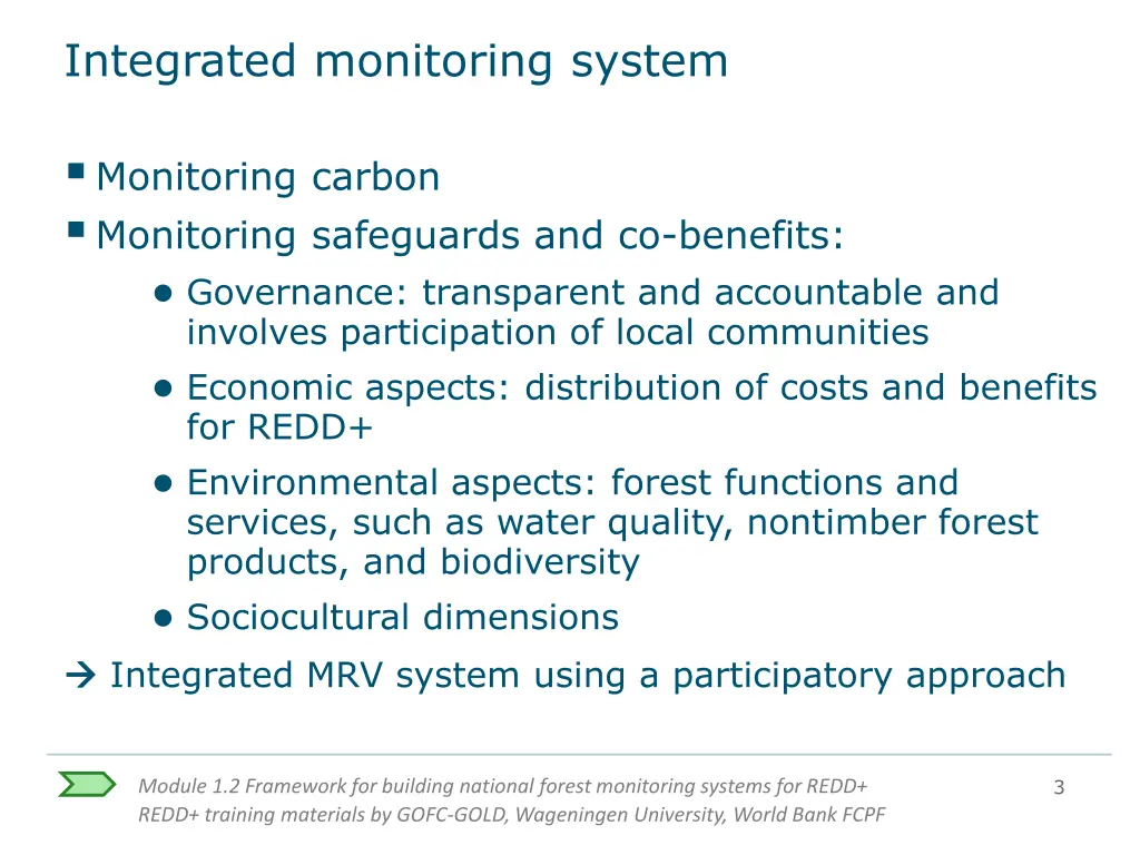 integrated monitoring system