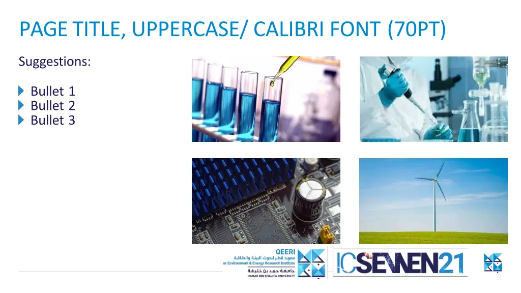 page title uppercase calibri font 70pt 2