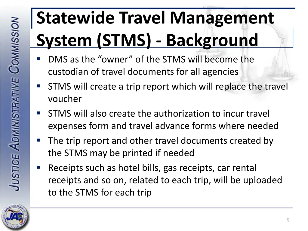 statewide travel management system stms 2