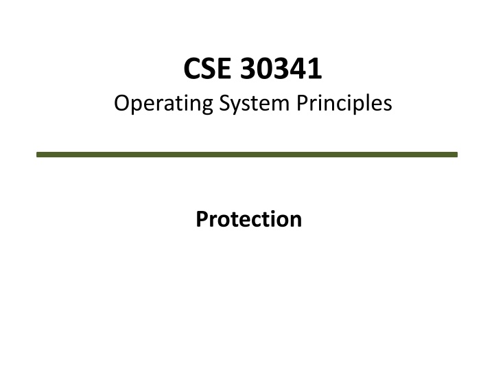 cse 30341 operating system principles