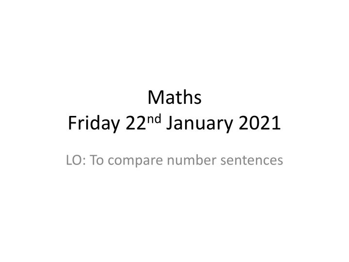 maths