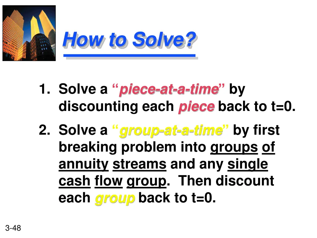 how to solve