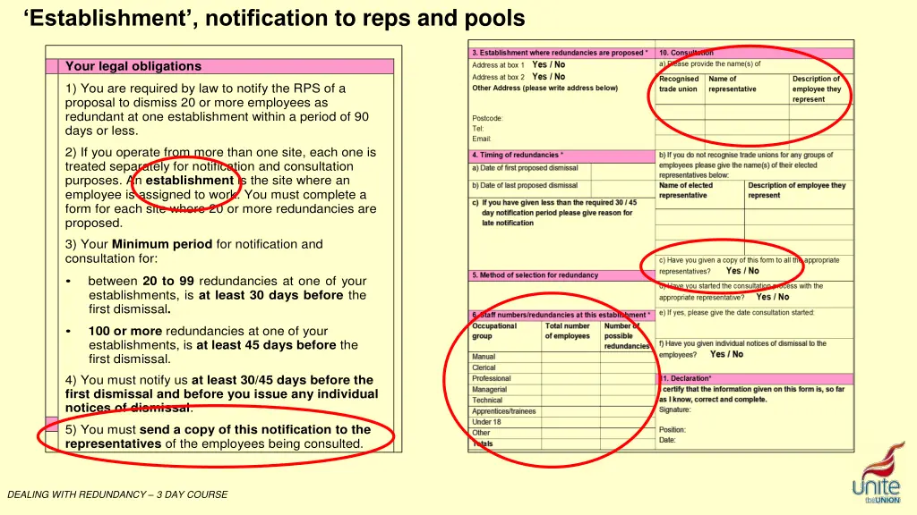 restricted commercial hr1 advance notification