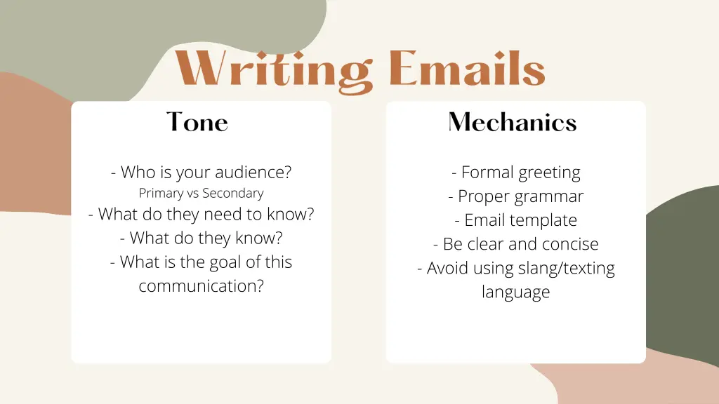 who is your audience primary vs secondary what