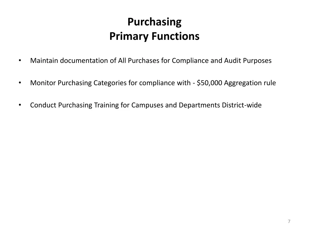 purchasing primary functions 2