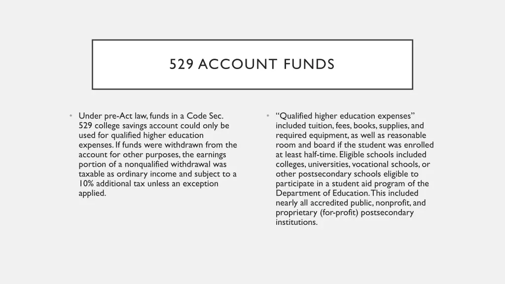 529 account funds